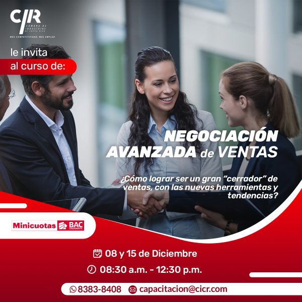 NEGOCIACIÓN AVANZADA EN VENTAS