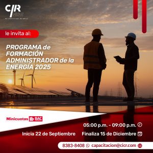 PROGRAMA DE FORMACIÓN ADMINISTRADOR DE LA ENERGÍA 2025